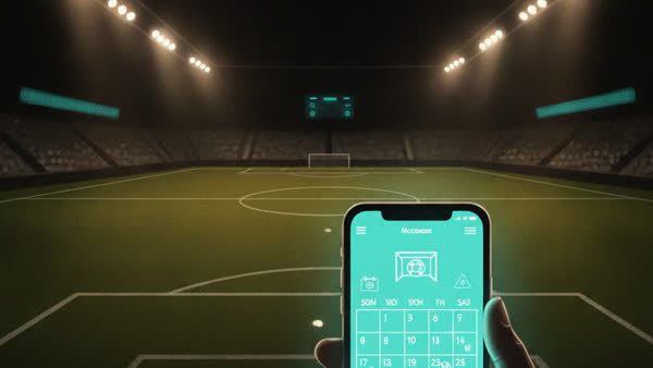 Two screenshots became a whole soccer season on our calendar